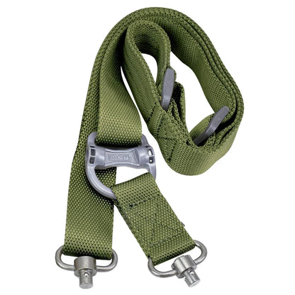 Tactical Adjustable MS4 Rifle Sling — QD Metal Swivel, 2-Point & Single-Point Quick Release for Multi-Mission Use