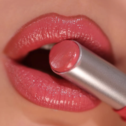 Watery Mirror Lipstick – White, Moisturizing Lip Gloss with Water-Light Shine, Non-Sticky Formula