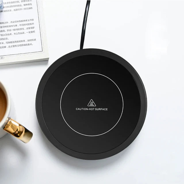110V/220V Electric Coffee Mug Warmer – Hot Tea & Coffee Heating Pad Coaster for Tea, Milk & Beverages
