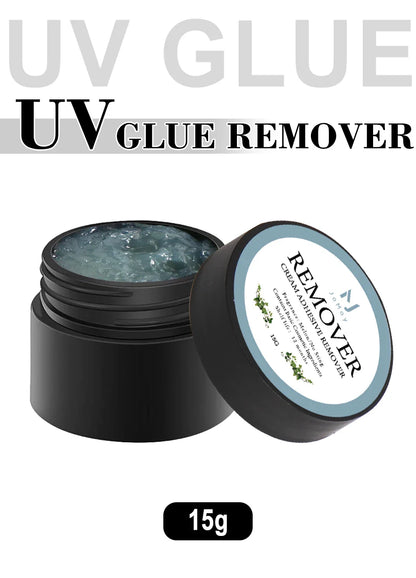15g UV Eyelash Extension Glue Remover Cream – Professional Lash Removal Tool for Makeup