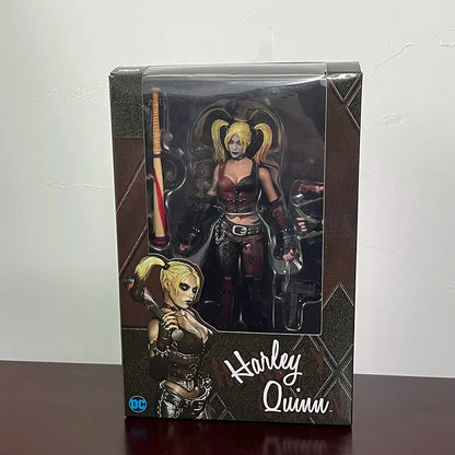 Neca Batman Joker Mafex Superman Harley Quinn Action Figures – Classic Cartoon Collectible Birthday Toys