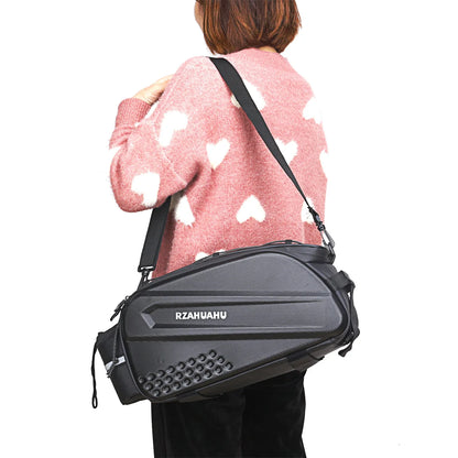 Large Capacity Bike Bag — Waterproof Bicycle Rear Carrier Pannier, Shoulder Handbag & Trunk Saddle Bag
