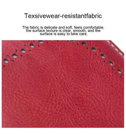 Vintage Large Capacity Women's Purse – Monochromatic Multi-Card Long Wallet with Zipper & Wrist Strap