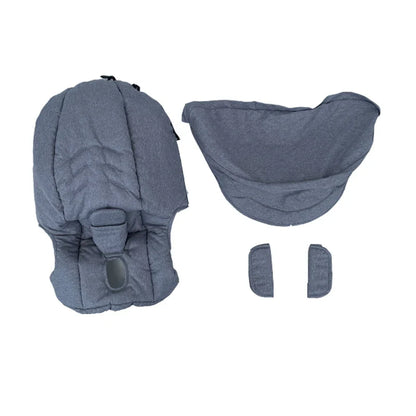 COLU KID® Stroller Accessories — Seat Cushion, Change Kit & Sunshade for Doona FooFoo Car Seat Strollers