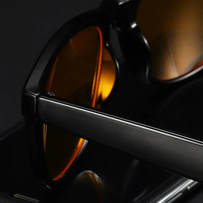 VIVIBEE Blue Light Blocking Glasses – Night Vision Square Computer Eyewear for Men & Women