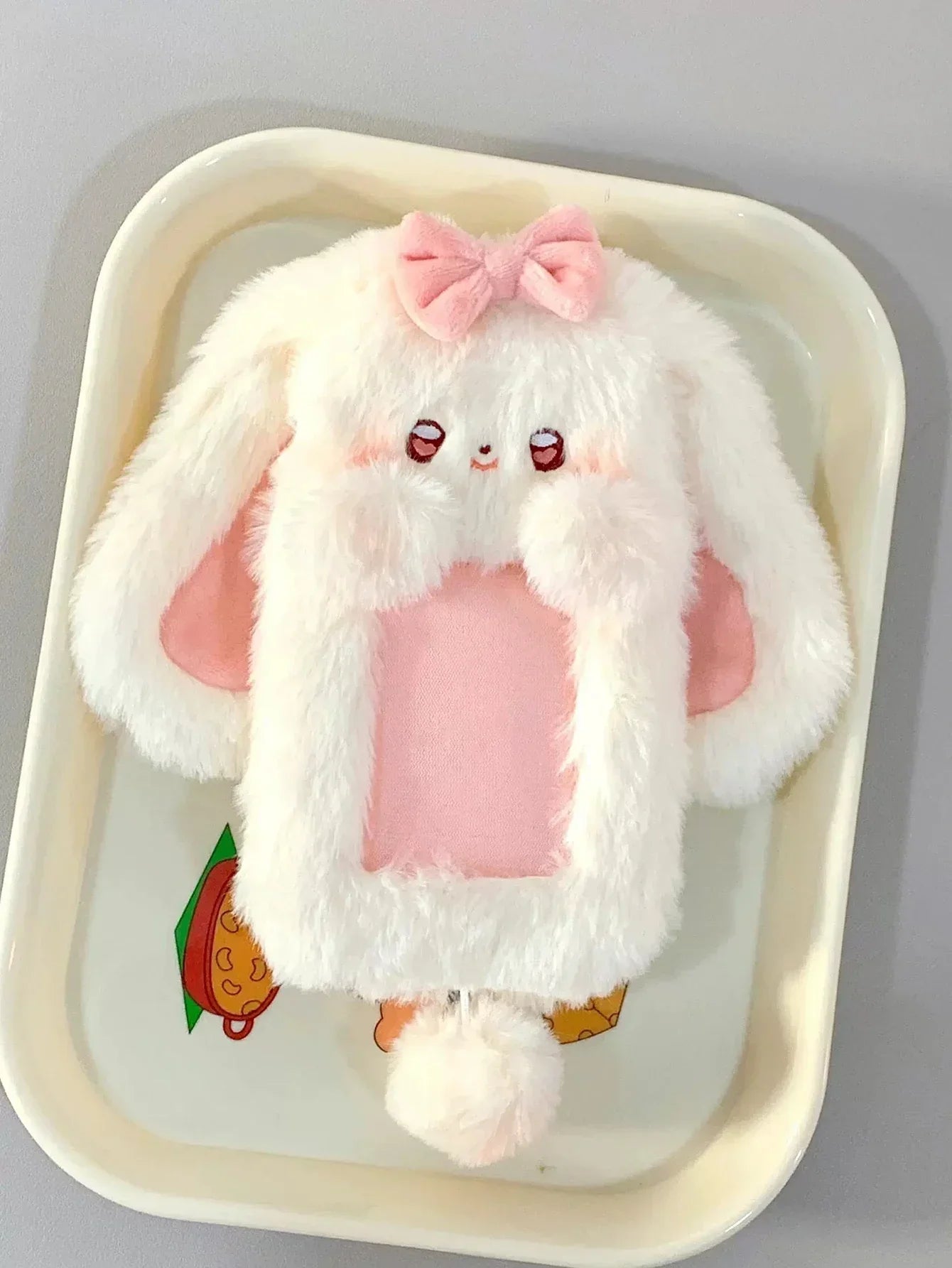 Cute Plush Photocard Holder – Cartoon ID & Credit Card Protector Wallet Case for Collectible Cards and Band Cards