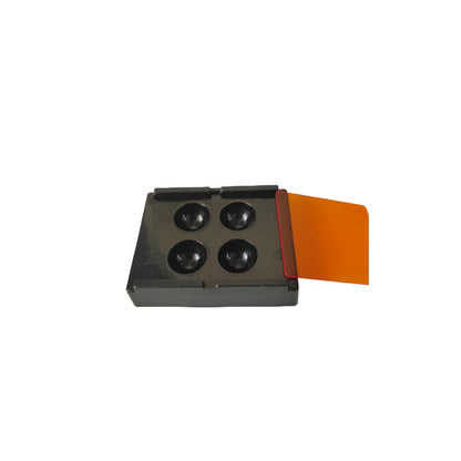Dental Resin Shade Light Box Storage Case – Composite Veneer & Denture Shade Organizer Tool with Protective Hood Box