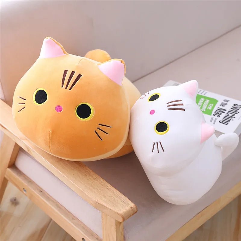 25CM Little Size Soft Animal Cartoon Pillow - Cute Cat Plush Toy, Stuffed, Lovely Kids Birthday Gift