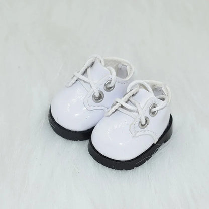 17cm Labubu V1/V2 Doll Clothes Set – Striped Overalls, Hat, Glasses & Shoes | Cool Mini Doll Outfit Gift