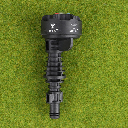 6-in-1 Car High Pressure Cleaner Nozzle - Multi-functional Washbowl Accessory for High Pressure Water Car Washing - 1 Piece