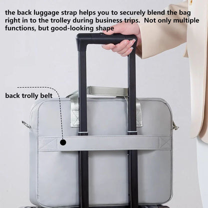 Universal Laptop Shoulder Bag for Men and Women - Fits 13, 14, 15.6 Inch Models Including MacBook Air/Pro and Surface - Compatible with Acer, ASUS, Toshiba
