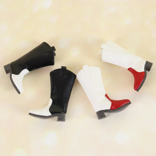 1/6 Scale Blythe Doll Cowboy Boots – Cool Shoes for 30cm Anime Girl BJD