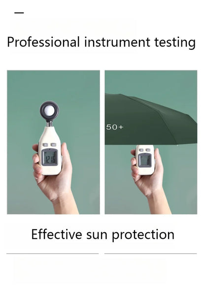 Flat 50% Off Women’s Sun Protection Parasol – Anti-UV Dual-Use Sunny & Rainy Pocket Umbrella