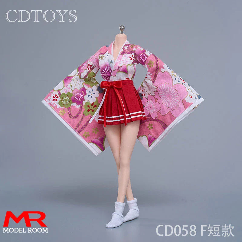 CDToys CD058 1/6 Scale Female Witch Kimono Costume – Doll Clothes for 12" Soldier Action Figures