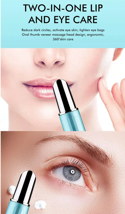 Eye Massager with Sound Wave Vibration – Electric Muscle Stimulation for Skin Lifting, Eye Bag & Wrinkle Removal, Nutrient Infusion