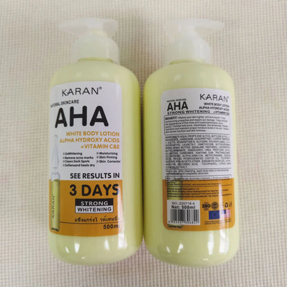 500ml Whitening Body Cream – Moisturizing & Lightening Lotion with Vitamin C&E for Smooth, Even Skin