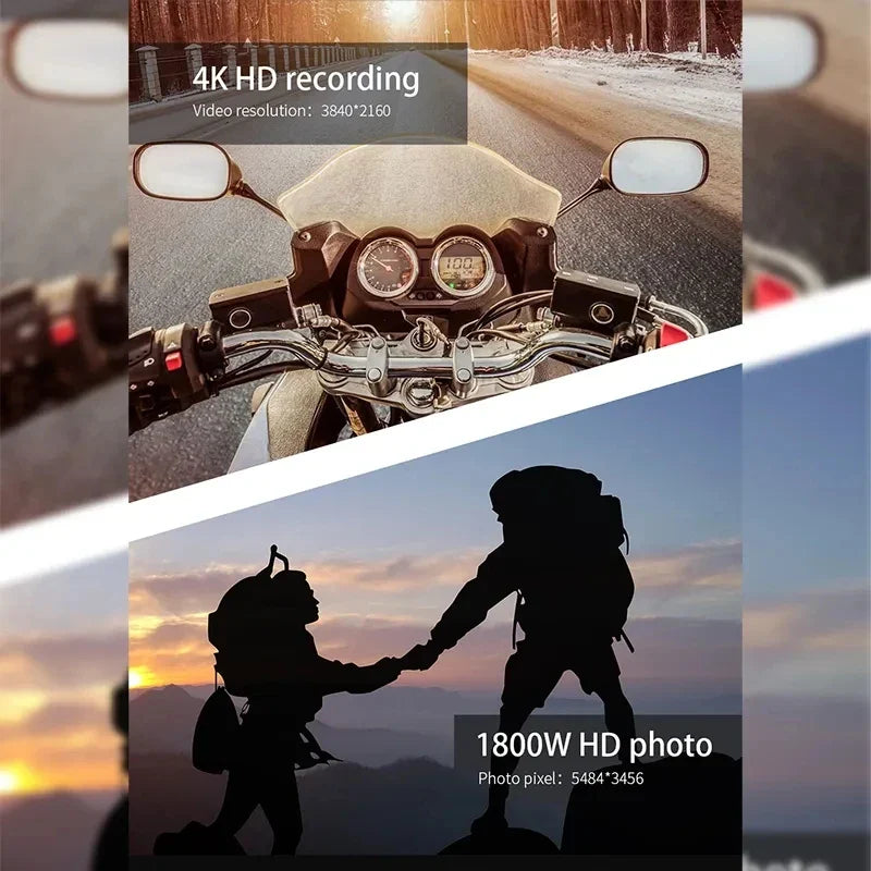 4K HD Glasses Camera – Smart Eyewear Camcorder for Driving, Cycling & Outdoor Video Recording