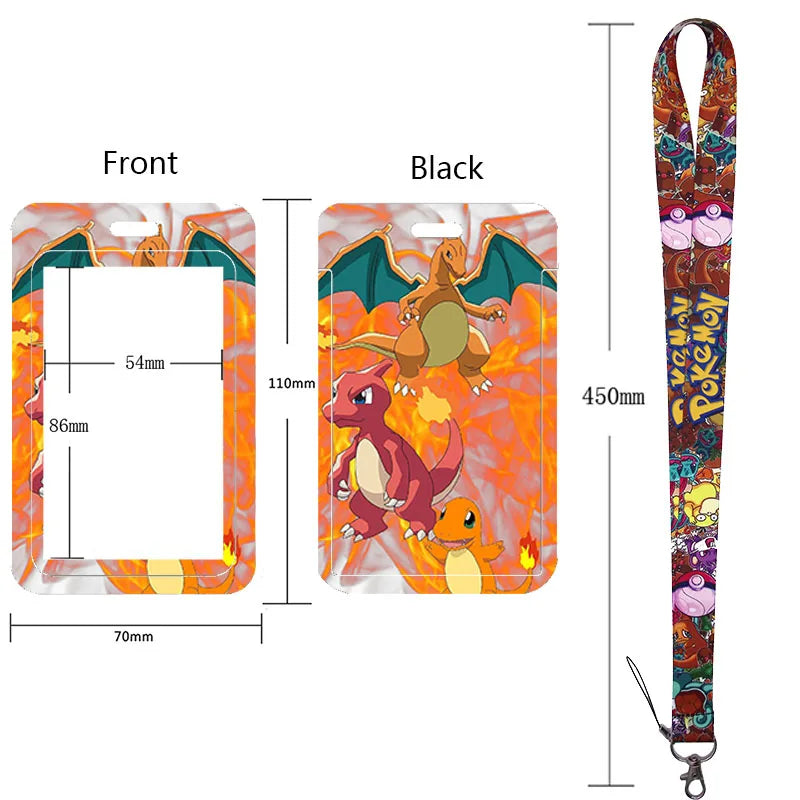 Neck Strap Lanyard for Keys and ID Cards – Badge Holder, Keychain, Key Rings, Fashion Accessory Gift