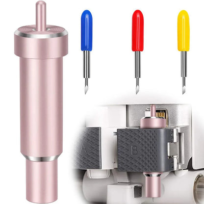 Replacement Cutting Blades for Cricut Maker & Explore Series – 30°/45°/60° Plotter Blades with Sturdy Housing