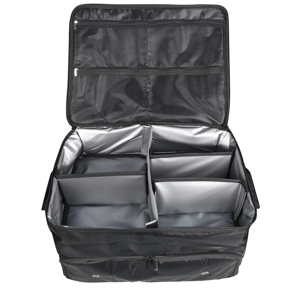 Golf Trunk Organizer – Waterproof Car Bag with Large Storage Box for Shoes, Balls, Tees, Clothes, Gloves & Accessories