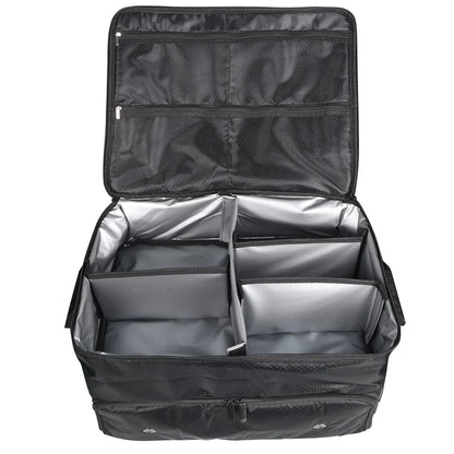 Golf Trunk Organizer – Waterproof Car Bag with Large Storage Box for Shoes, Balls, Tees, Clothes, Gloves & Accessories