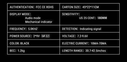 GTX5030H Underground Metal Detector – High-Sensitivity Treasure Hunter for Gold, Coins & Metals