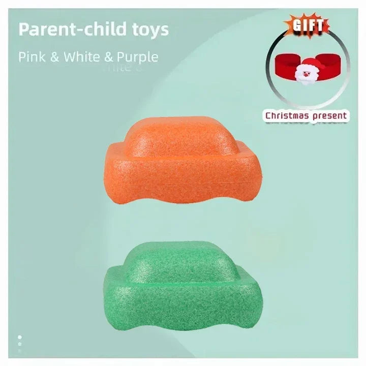 3Pcs Children's Balance Training Foam Tubes – Sensory Stacking Stones for Outdoor Games, Baby Sports Toys Gift