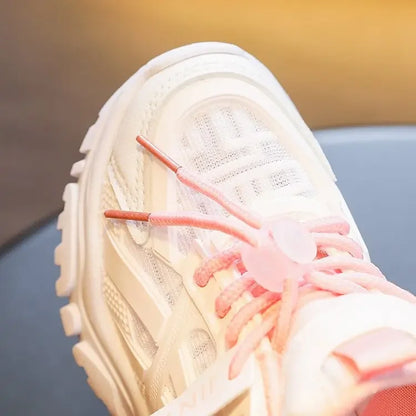 Breathable Mesh Kids’ Sport Shoes – Spring & Autumn Casual Sneakers for Boys and Girls