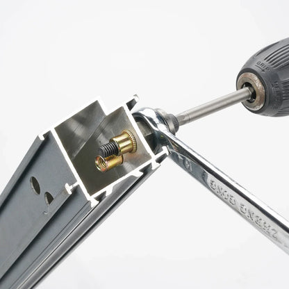 Hand Rivet Nut Gun — Manual Riveter Tool for M3-M10 Nuts with Easy Installation Accessory