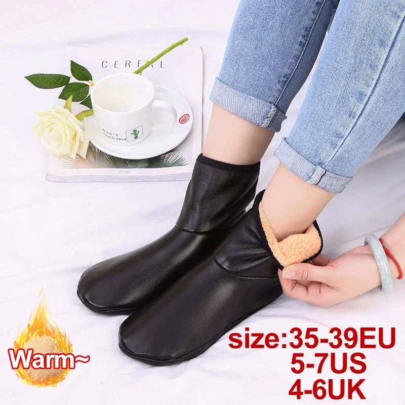 Warm Winter Socks - Thick Plush Windproof Outdoor and Indoor Floor Socks for Men & Women