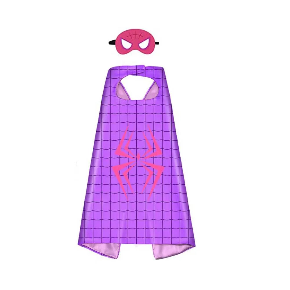 Superhero Capes for Boys & Girls – Cartoon Dress-Up Costume Cloak for Birthday, Halloween & Easter Party