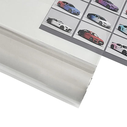 30x200cm Car Headlight & Taillight Tint Stickers – Waterproof Smoke Black Fog Light Film
