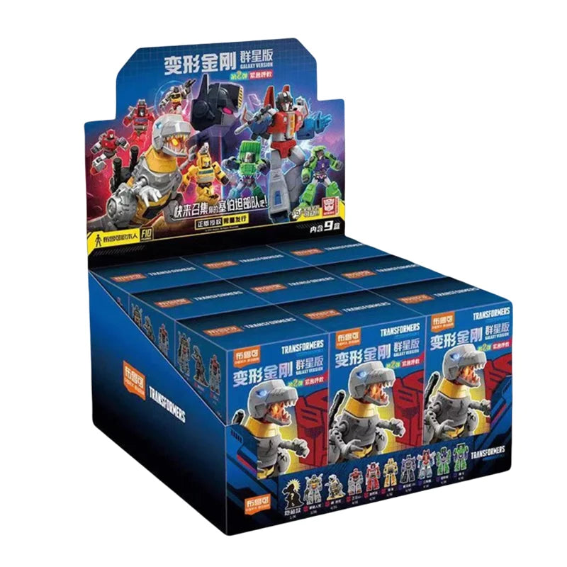 Original Blokees DIY Transformation Building Blocks – Optimus Prime, Megatron & Bumblebee Movable Figures Blind Box Kids Toy Collection