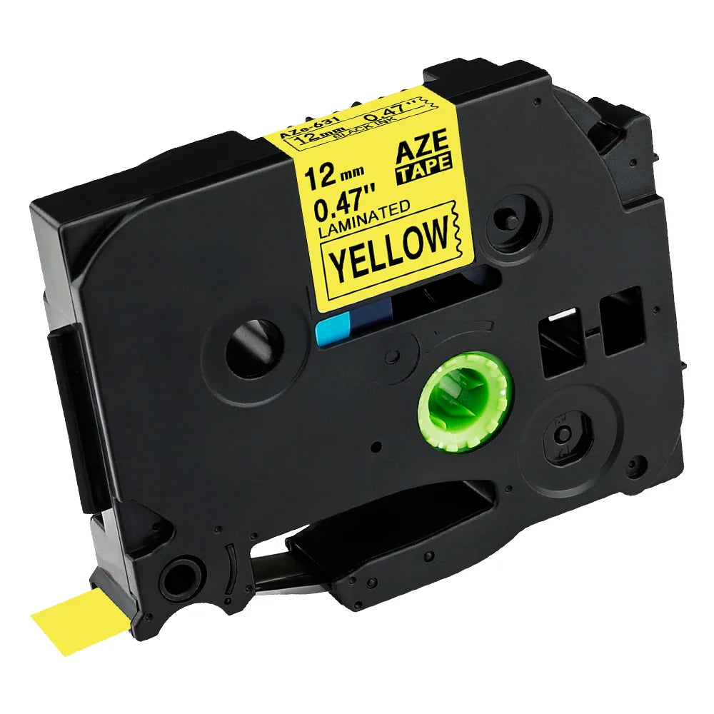 Compatible Brother TZe Label Tape 6–24mm – TZe-231/251 Replacement for P-touch H110, H107, P710BT, H105, E550W Label Makers