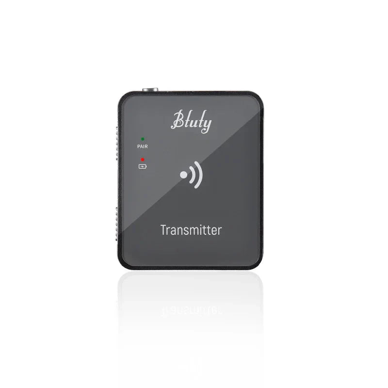 Btuty 2.4GHz Wireless Earphone Monitor System – Rechargeable Transmitter & Receiver with Lossless Digital Transmission