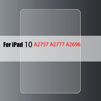 Tempered Glass Screen Protector for iPad 10.2, 9.7, 10.5, 10.9, Pro 11, New iPad 9/8/7/6/5, Air 4/3/2, Mini 2020-2022