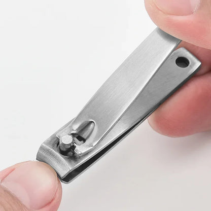 Professional Carbon Steel Nail Clippers - High Quality Nail Cutter for Fingers and Toes, Scissor-Style Tool