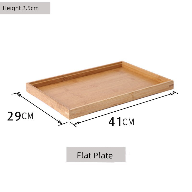 Rectangular Bamboo Tray – Household, Restaurant & Hotel Satchel Serving Tray