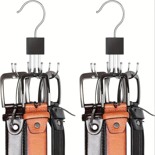 1/2 Piece Multifunctional Metal Hook – Multi-Claw Bag & Tie Storage for Scarves, Belts, and Home Organization