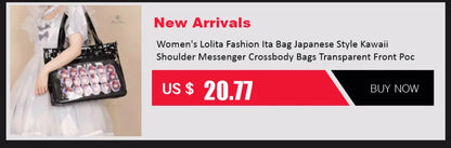 Y2K Japanese Cartoon Plush Backpack – Kawaii Harajuku Anime Ita Bag, Student Schoolbag & Women’s Shoulder Cosplay Knapsack