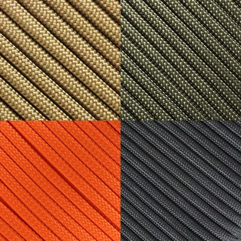 7 Core 550 Paracord Rope - 4mm Survival Cord for Camping Hiking Lanyard Tent and Outdoor Gear