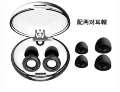 Silicone Earplugs — Noise Cancelling, Soundproof Ear Protection for Swimming & Sleep, Noise Reduction Loop Earplugs