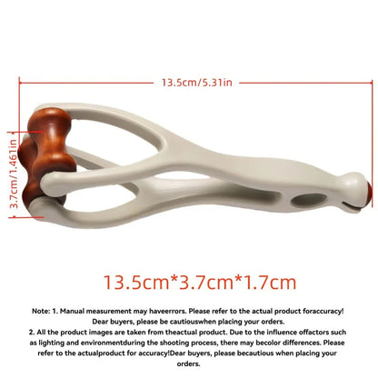 Finger & Hand Massager Roller Tool for Carpal Tunnel Relief – Wooden Acupressure Massage Device for Stress, Pain & Hand Discomfort Relief