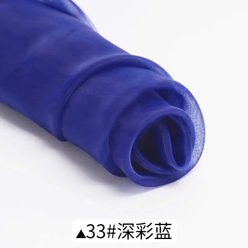 Sheer Organza Fabric Roll - Wedding Party Decoration Material For Romantic Birthday And Event Decor