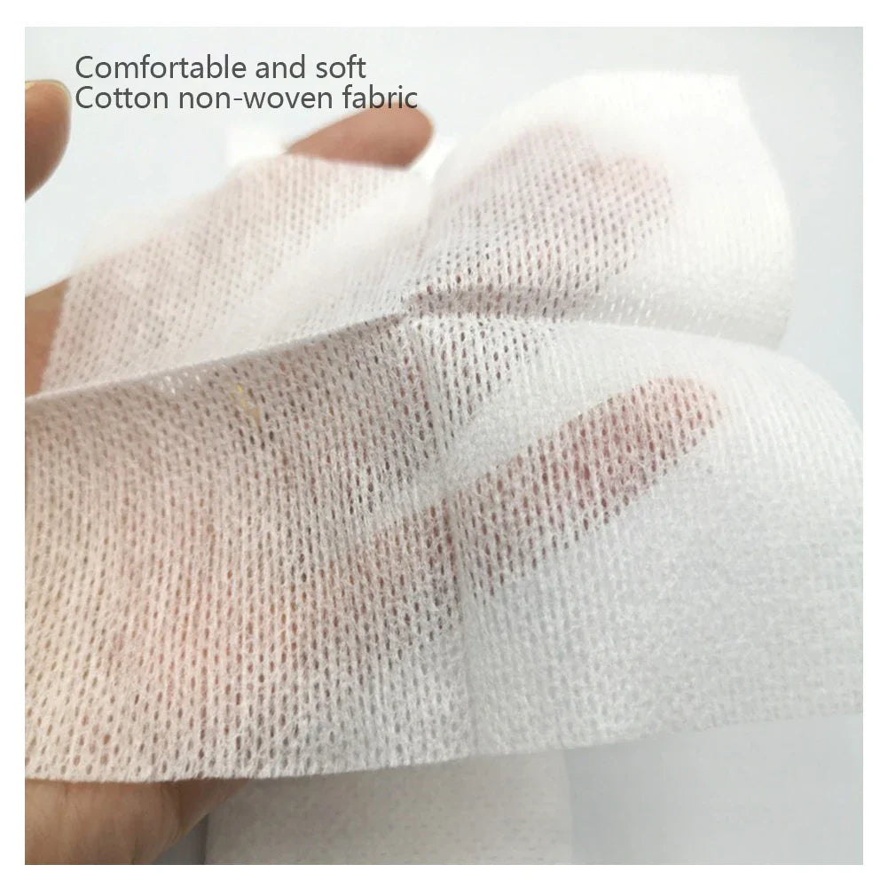 50/100PCS Sterile Non-Woven Gauze Pads - Waterproof Cotton Wound Care & First Aid Dressing Supplies