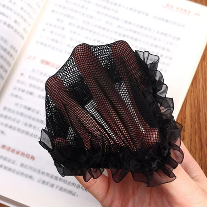 Women’s Ballet Hair Net – Adjustable Elastic Drawstring for High-Quality Weave & Hair Styling