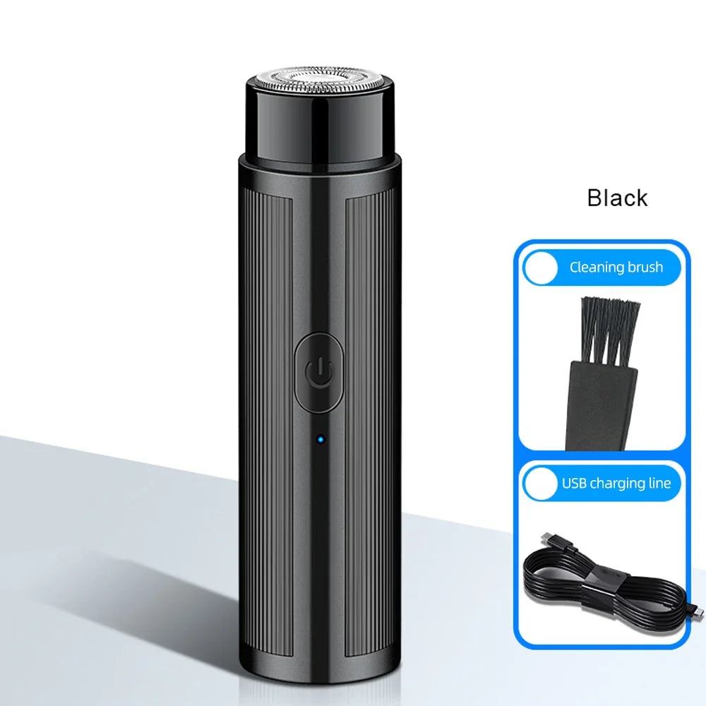 Portable Mini Electric Shaver – Rechargeable Travel Razor & Epilator for Men & Women, Compact Personal Grooming Tool