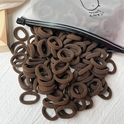 20/50PCS Kids Elastic Hair Bands – Girls Sweets Scrunchie Rubber Bands for Children Hair Ties & Headbands