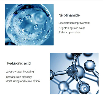 500ml Essence Water Toner — Niacinamide & Hyaluronic Acid for Moisturizing, Brightening, and Dry Skin Care