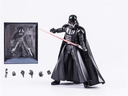 Genuine Star Wars 15cm Action Figures – Darth Vader, Stormtrooper, Darth Maul & Boba Fett PVC Toys